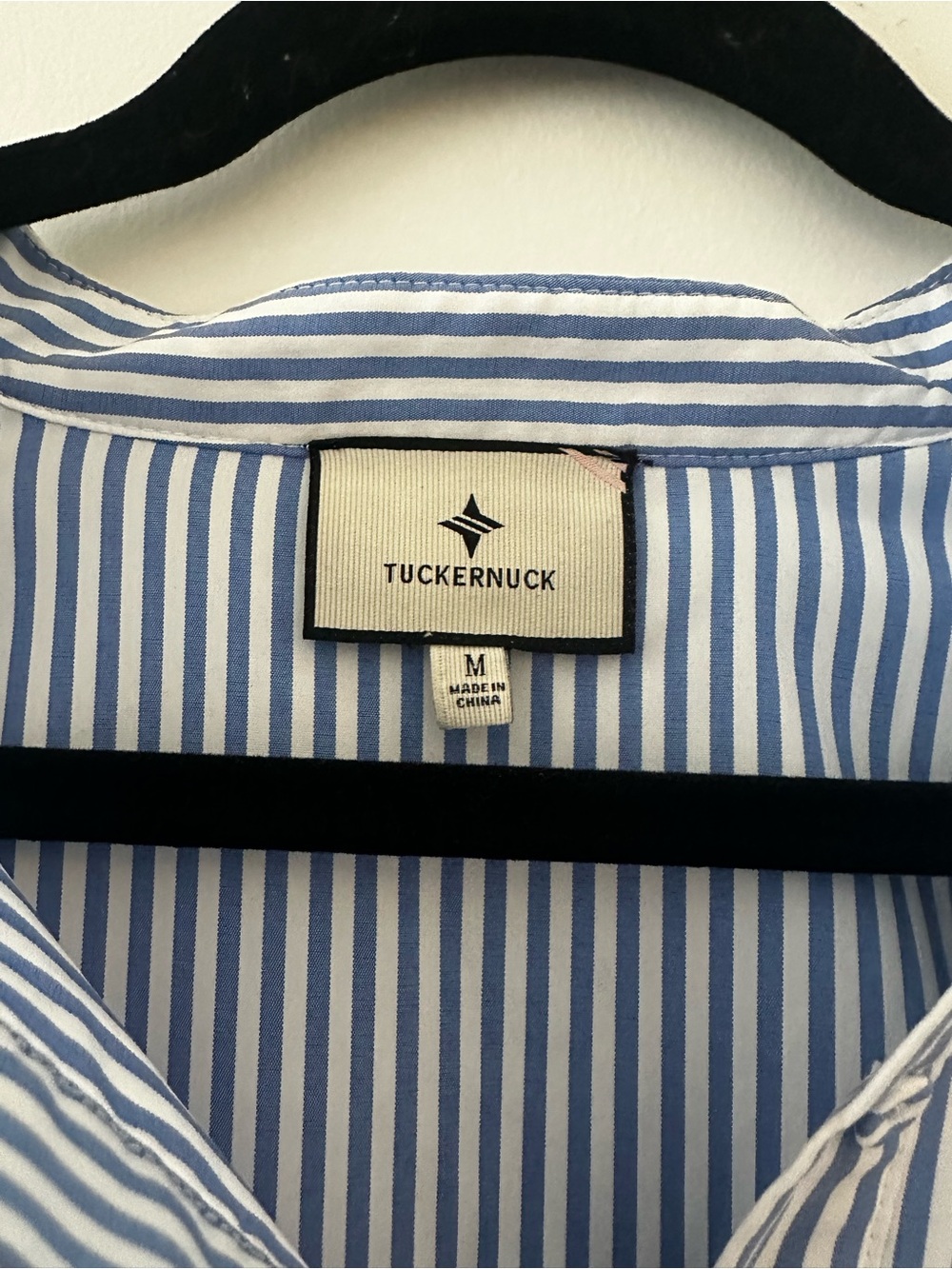 Tuckernuck Blue Stripe Royal Shirt Dress - Picture 3 of 4